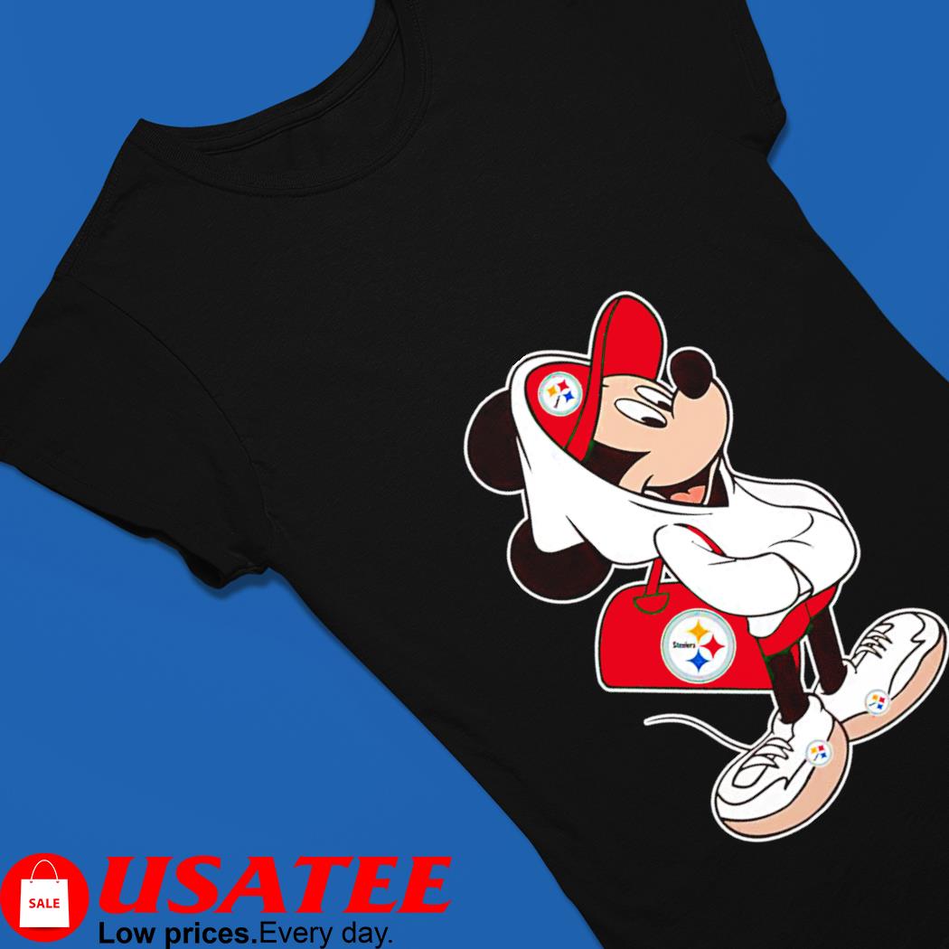 Pittsburgh Steelers Donald Goofy and Mickey Mouse shirt - Inspire Uplift