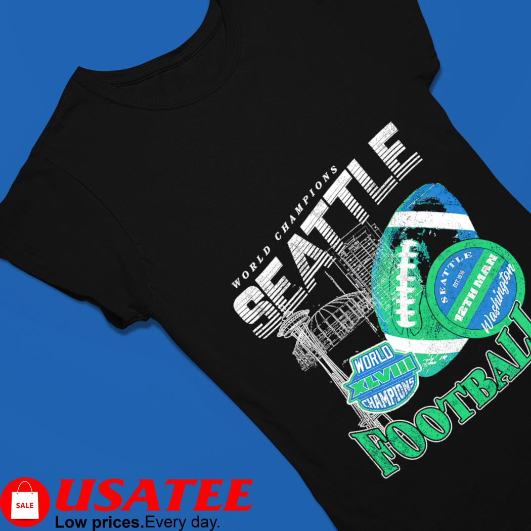 Seattle Seahawks NFL Champions football logo T-shirt, hoodie, sweater, long  sleeve and tank top