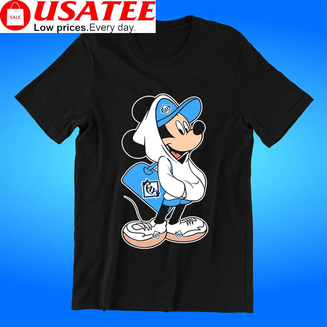 MLB Tampa Bay Rays Mickey Mouse Donald Duck Goofy Baseball T Shirt