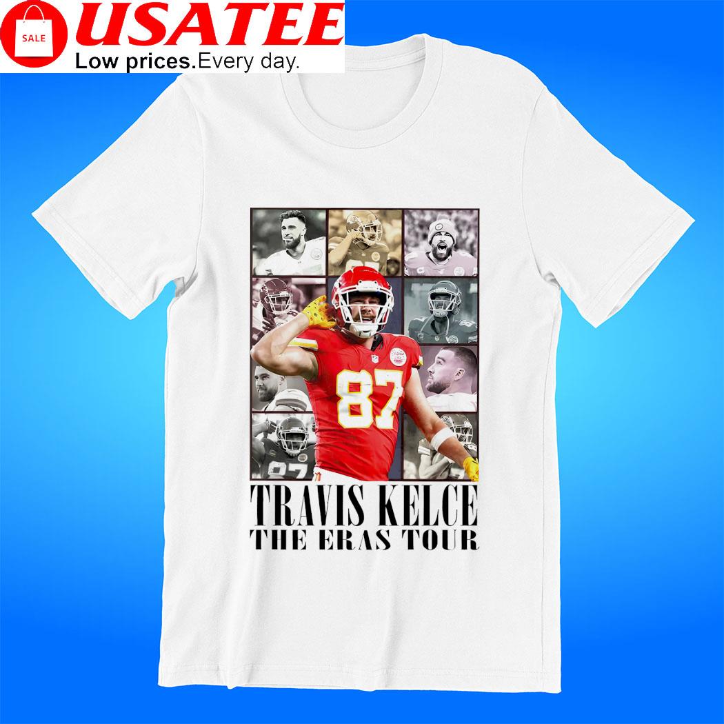 Kansas City Chiefs Travis Kelce The Eras Tour 2023 T-Shirt - Icestork