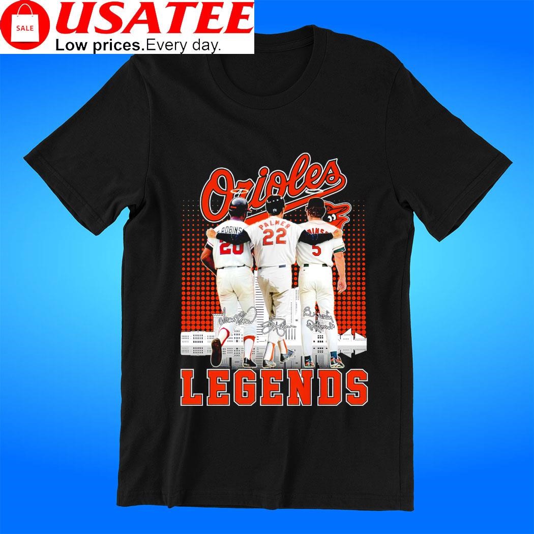 Baltimore Orioles Frank Robinson Jim Palmer Brooks Robinson signature  Legends shirt, hoodie, sweater, long sleeve and tank top