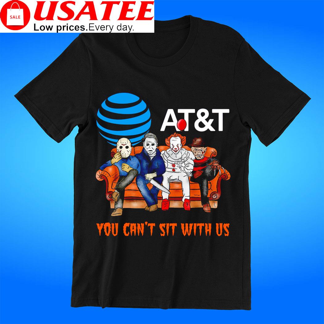 Carolina Panthers Shirt Horror Movies You Cant Sit With Us - High