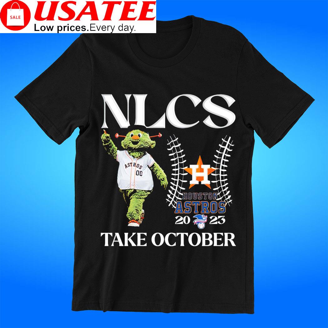 Houston Astros mascot NLCS 2023 take October shirt, hoodie, sweater, long  sleeve and tank top