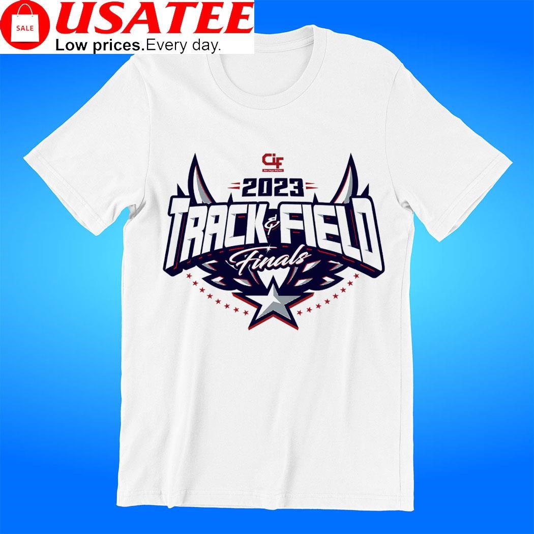 2023 CIF San Diego Sectional Championship final track and field logo t-shirt