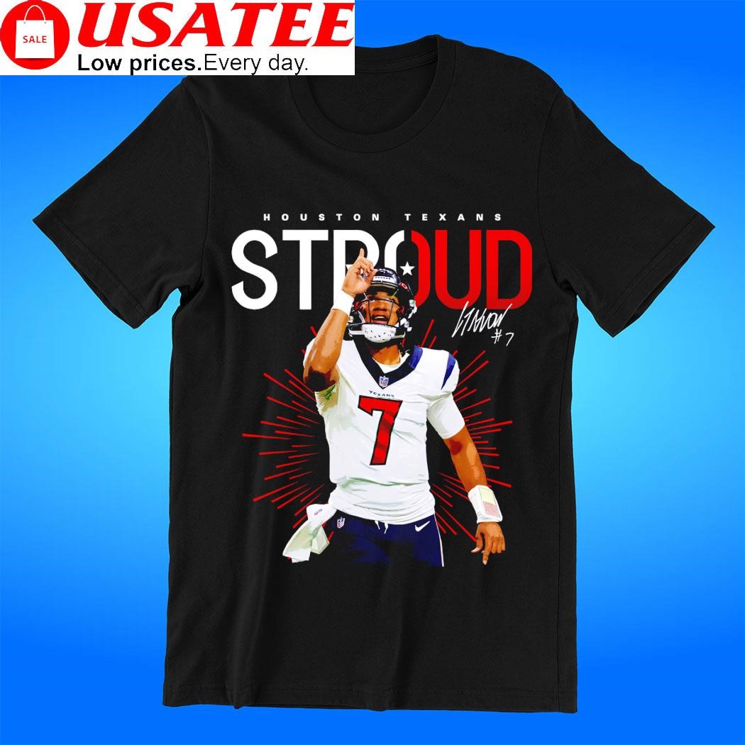 C.J. Stroud Houston Texans signature 2023 shirt