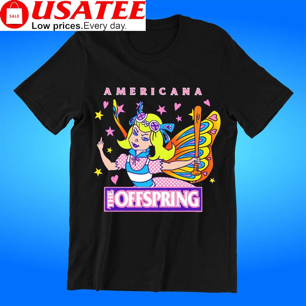Fairy Americana 25th anniversary the offspring art t-shirt