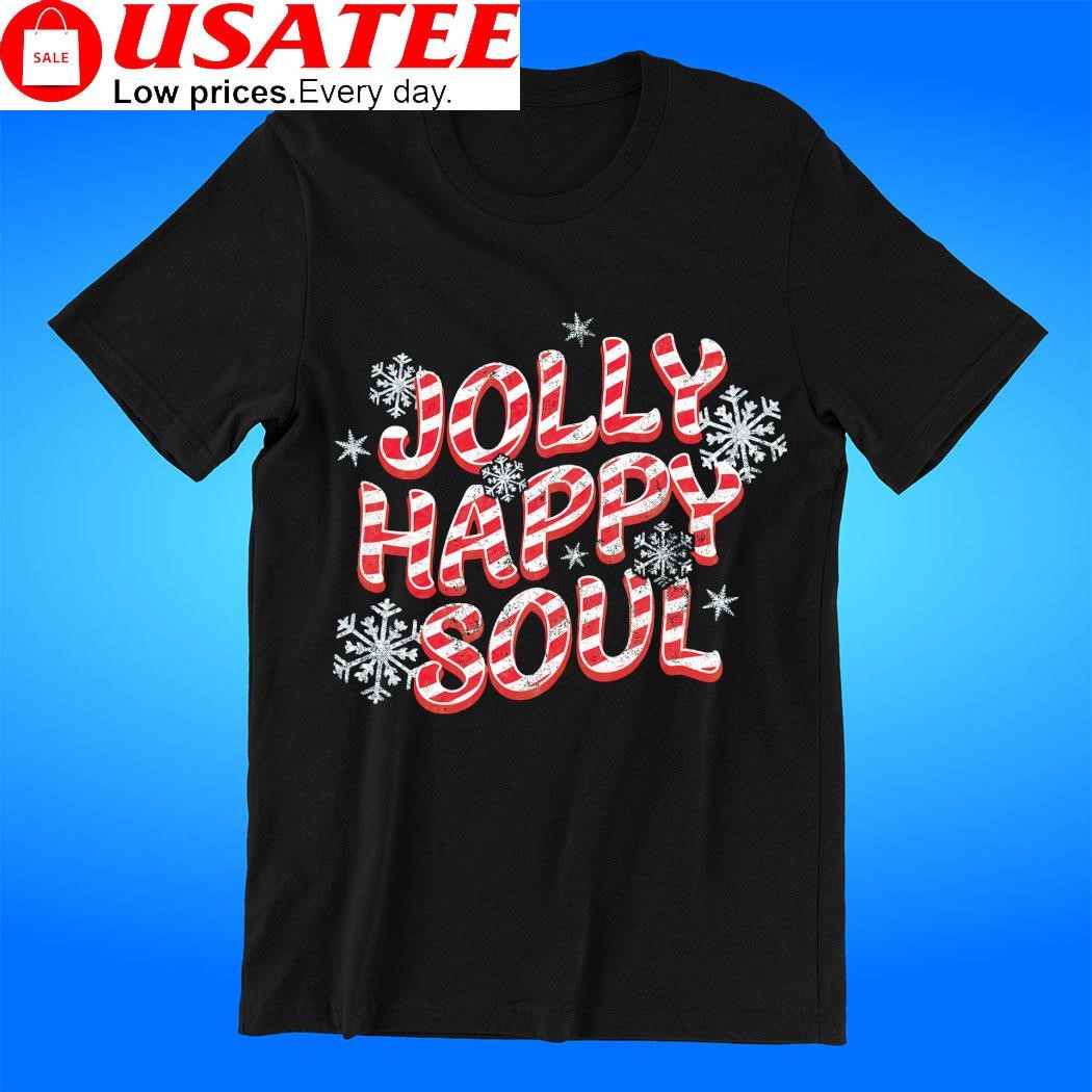 Jolly Happy Soul Christmas snowflake t-shirt