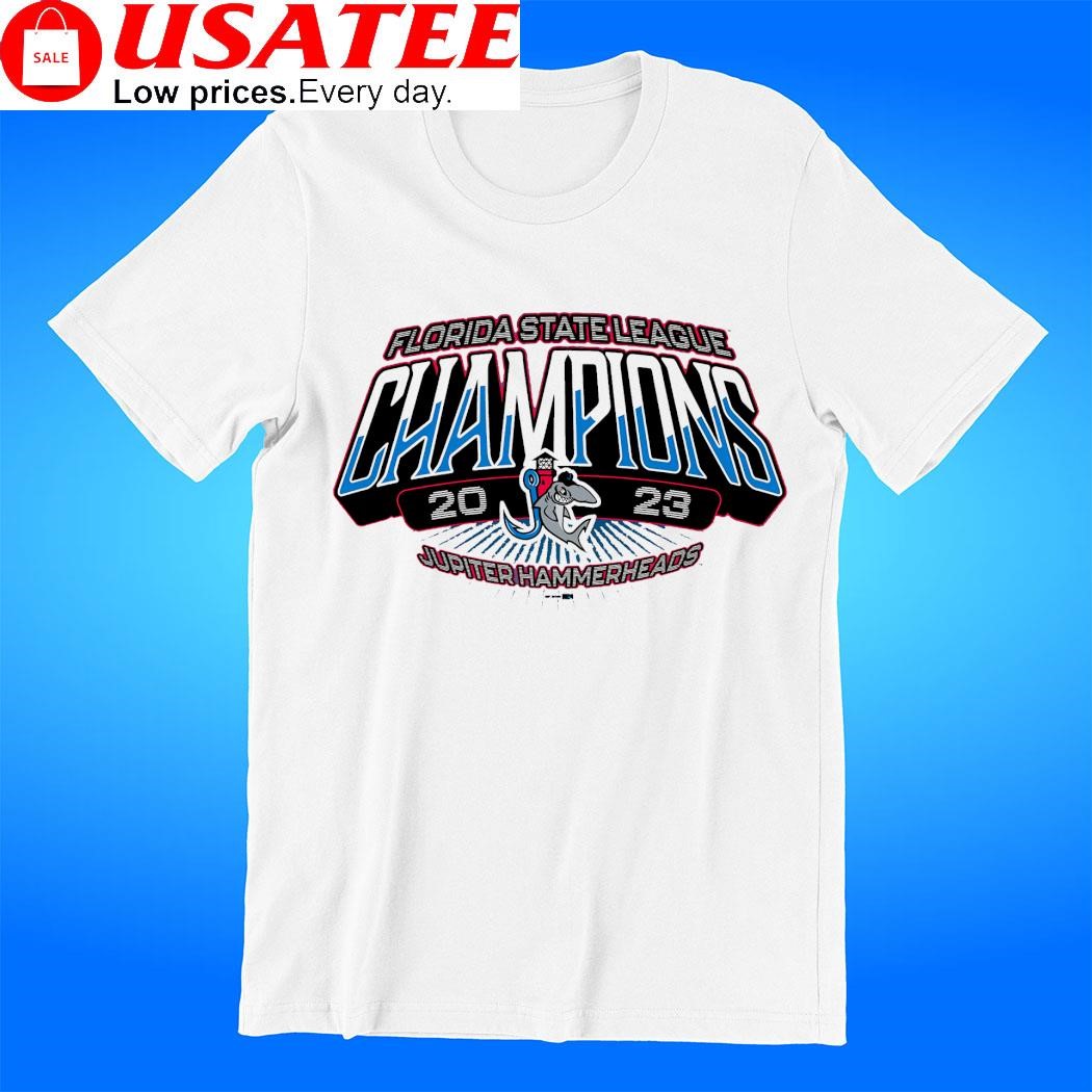 Jupiter Hammerheads Florida State League Champions 2023 logo t-shirt