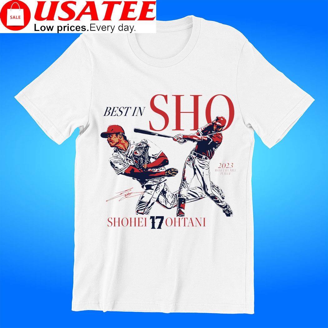 Los Angeles Angels Shohei Ohtani best in Sho 2023 Most Valuable Player signature shirt