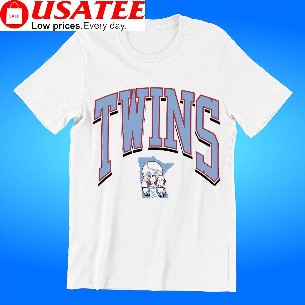 Minnesota Twins Baseball cooperstown walk tall logo tee