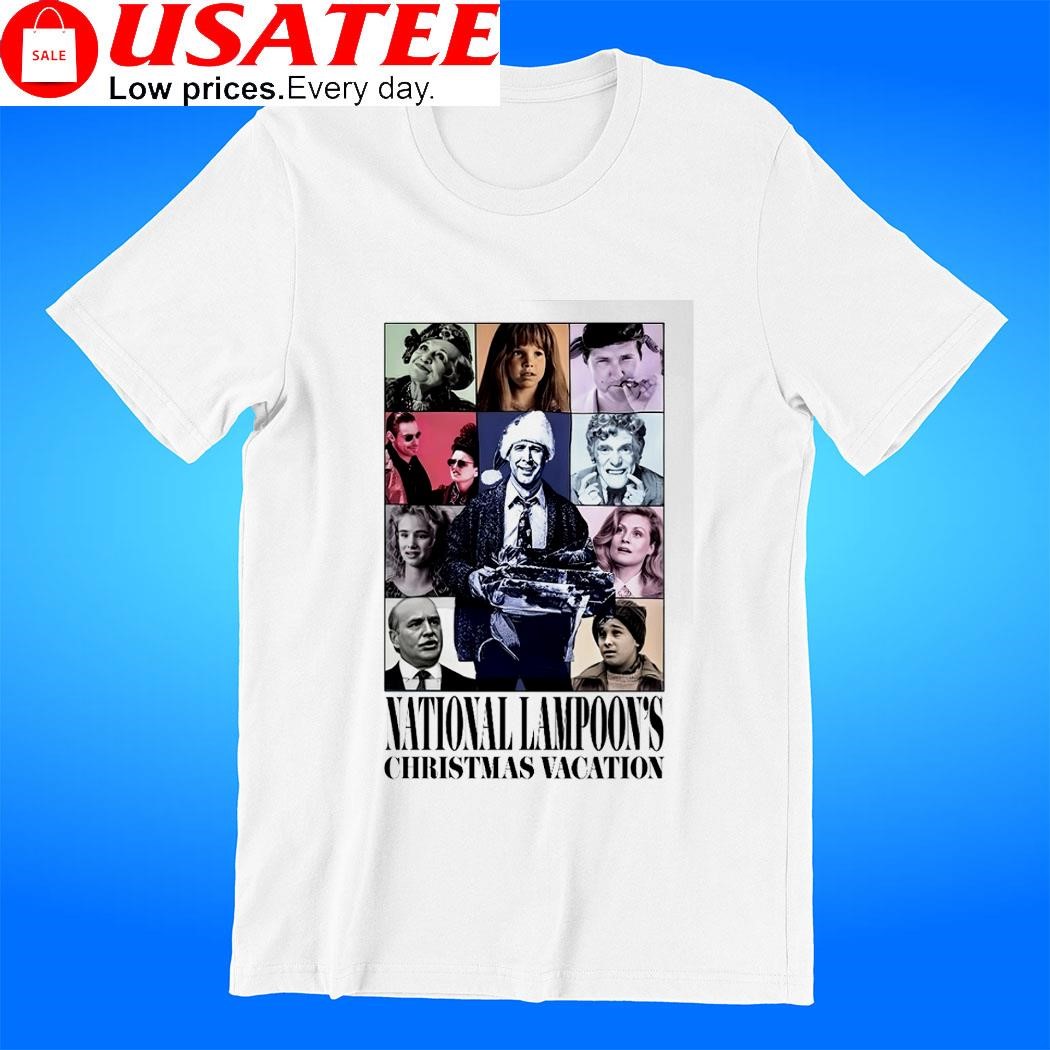 National Lampoon's Christmas Vacation Eras Tour poster t-shirt