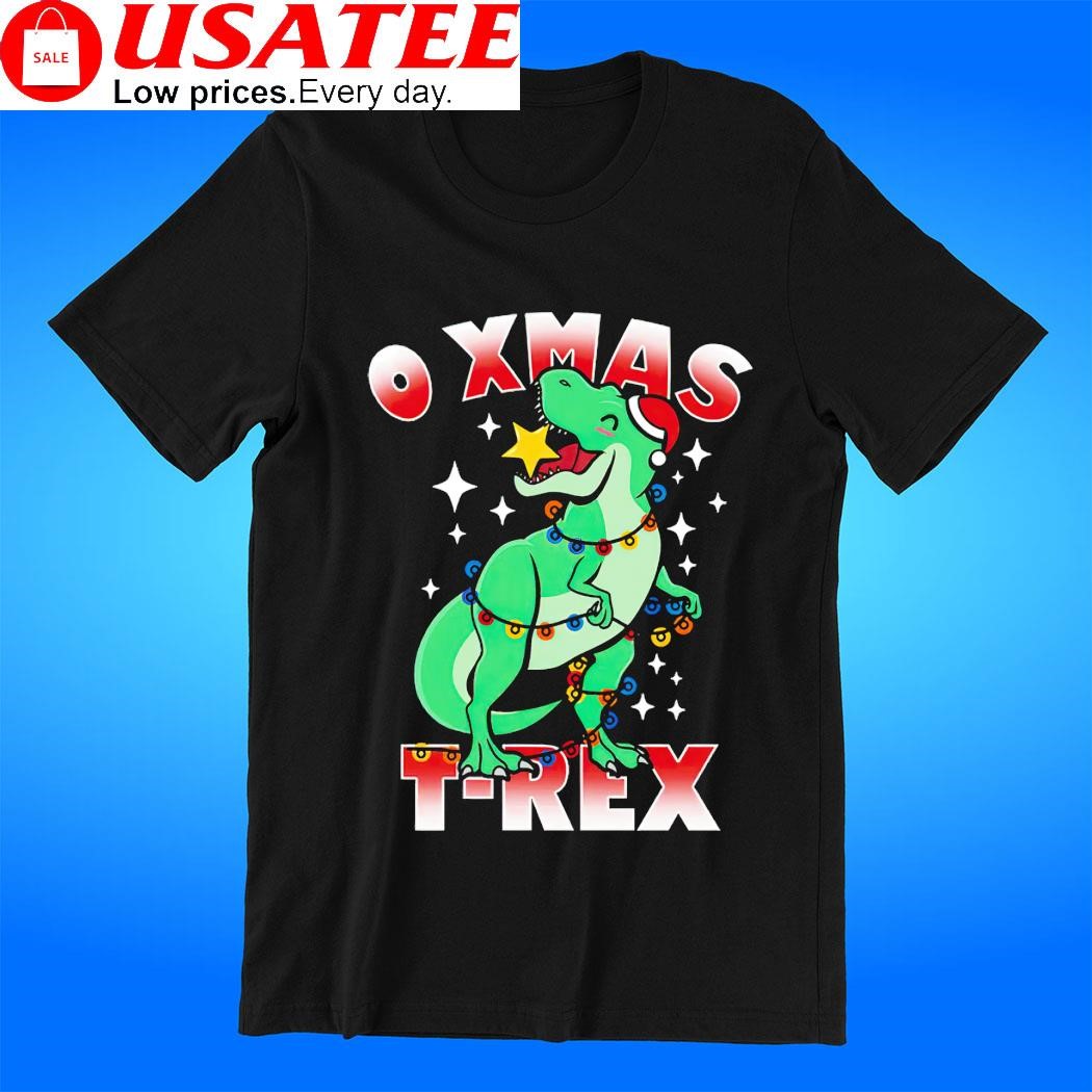 O Xmas T-Rex funny Christmas t-shirt