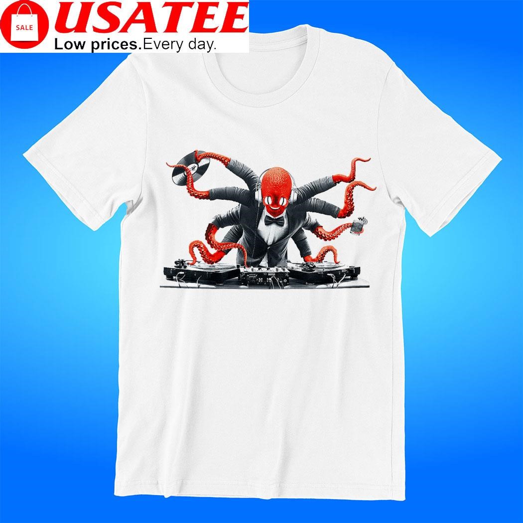 Octopus DJ shirt