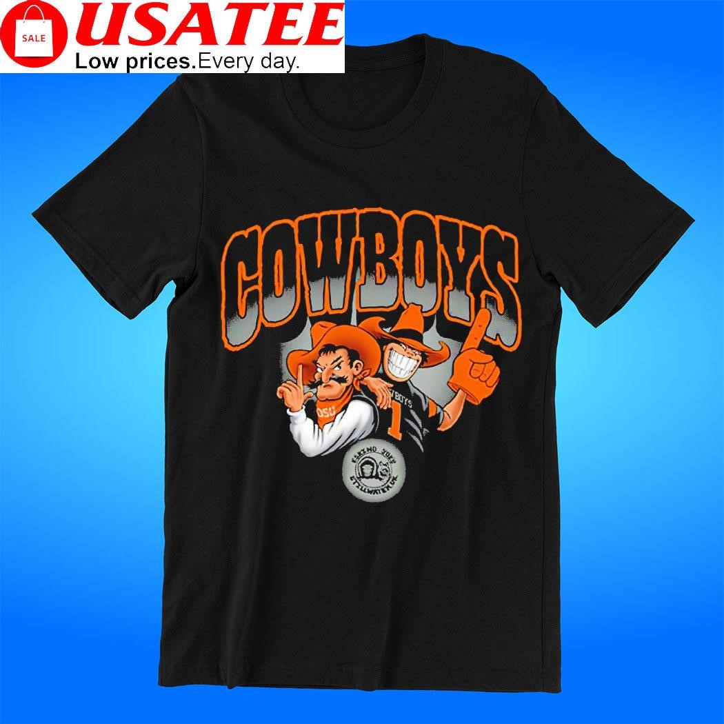 Oklahoma State Cowboys Joseph Randle and mascot t-shirt