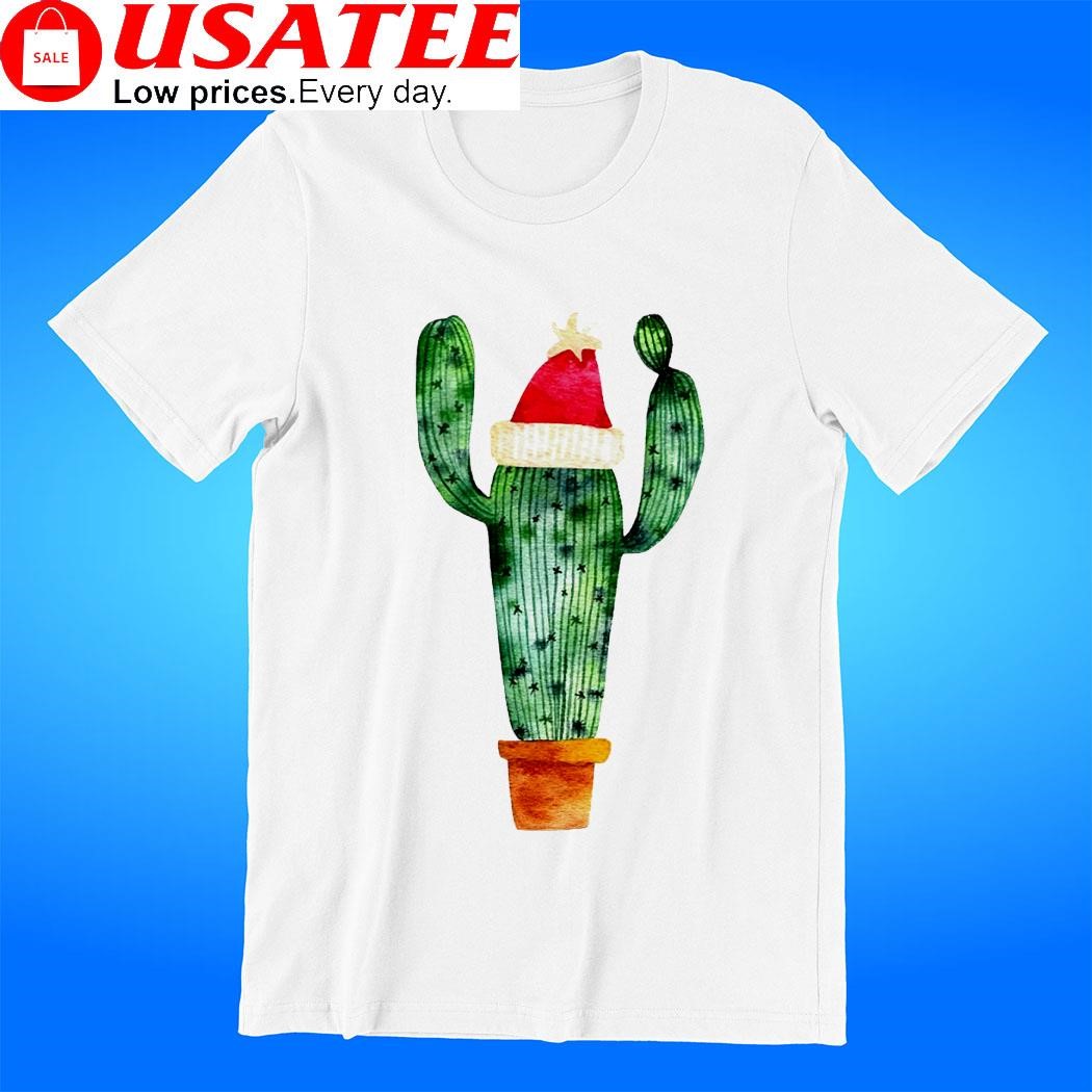 Santa Cactus Christmas 2023 t-shirt