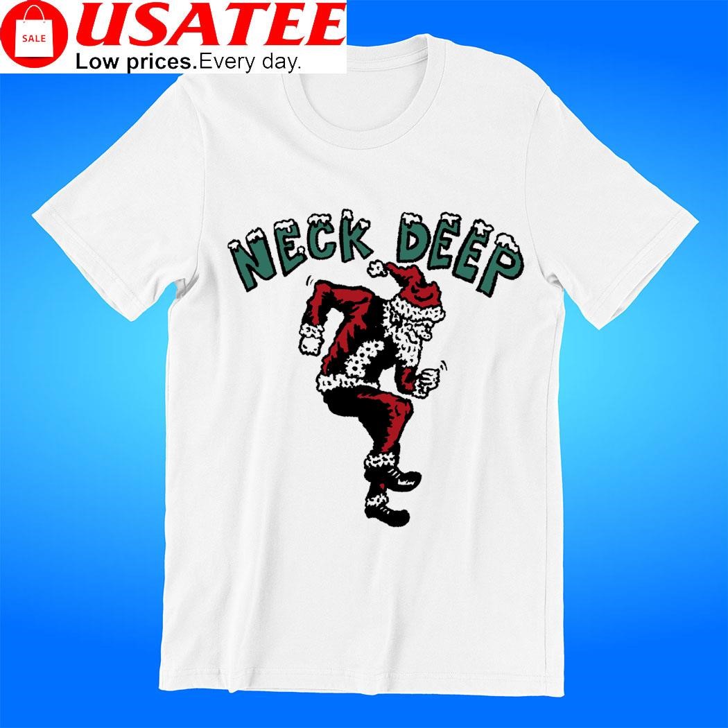 Santa Claus dancing moshing Santa art shirt
