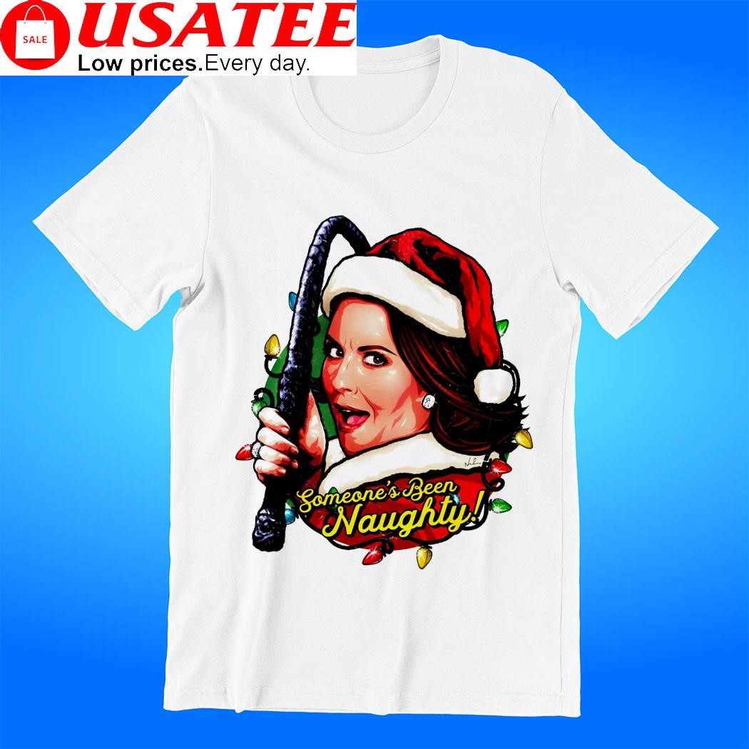 Santa Karen Walker someone's been naughty shirt