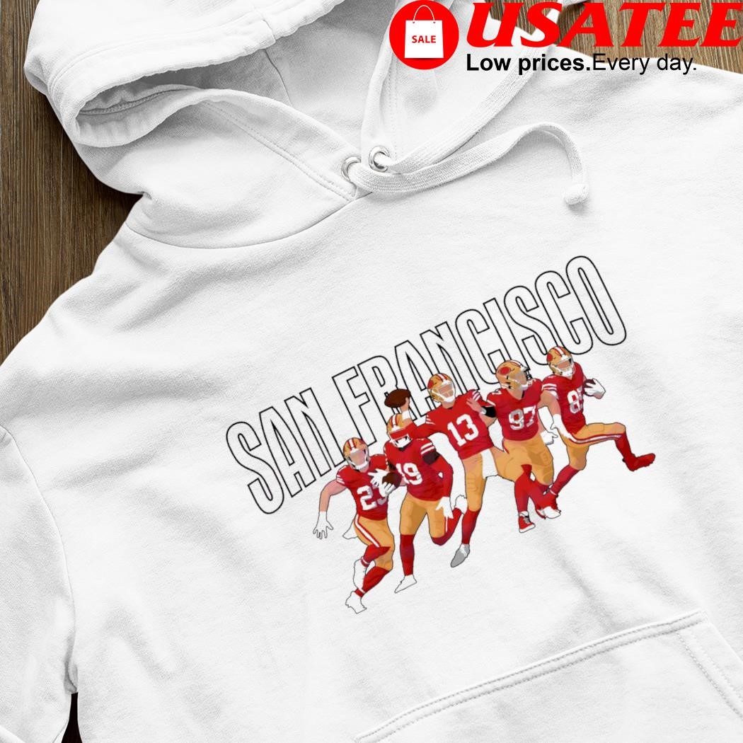 Nice San Francisco 49ers football players 2024 t-shirt, hoodie, sweater ...